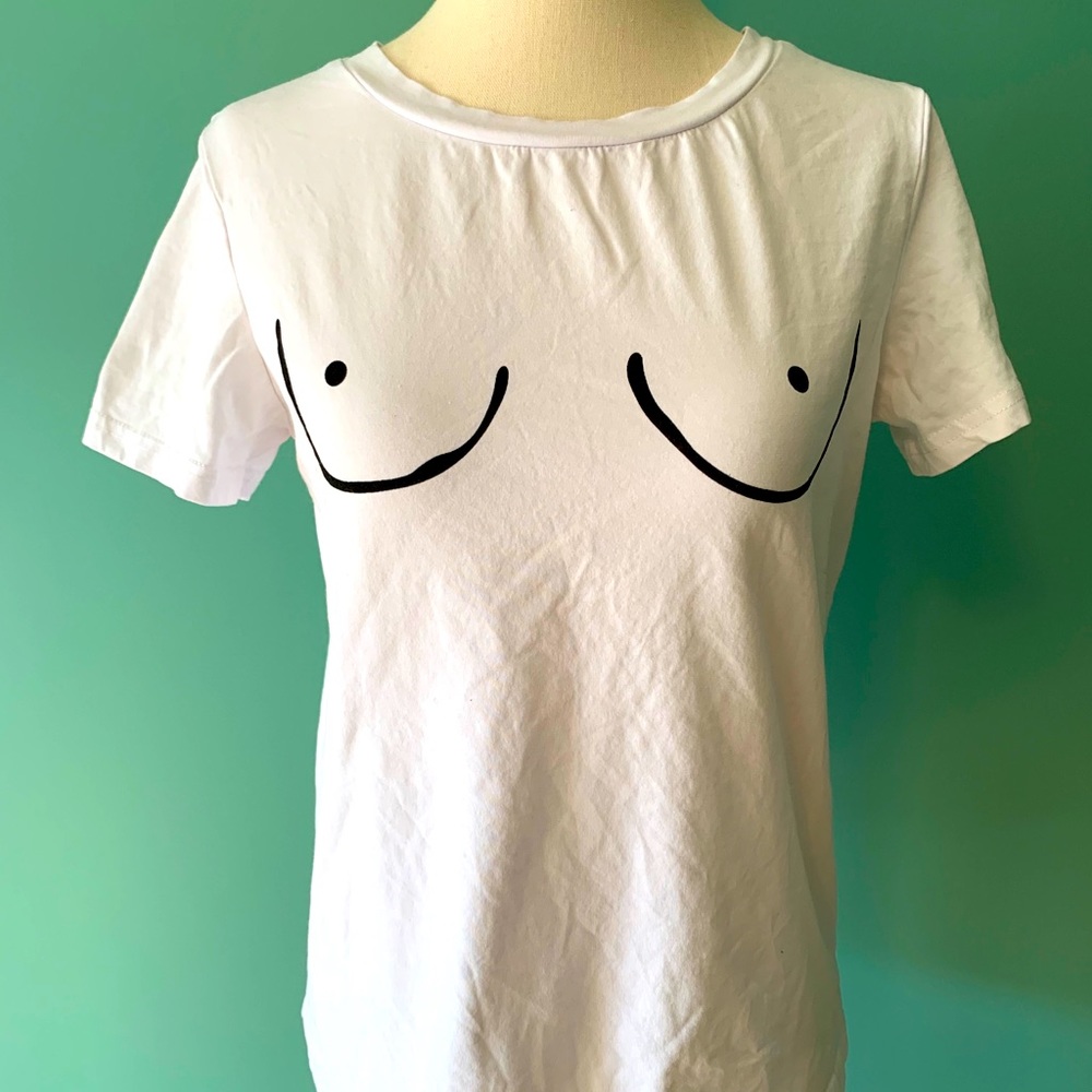 Shein Boob Tee